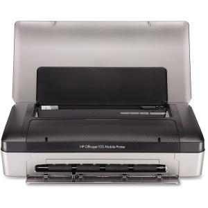 HP Officejet 100 L411A Inkjet Printer - Color - 4800 x 1200 dpi Print - Plain Paper Print - Portable