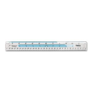 Helix 12" (30cm) Shatter Resistant Ruler