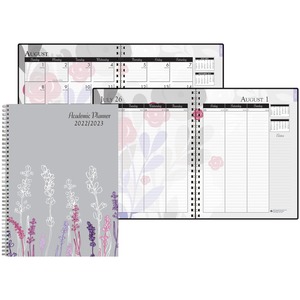 House of Doolittle Academic Wild Flower Weekly/Monthly Planner