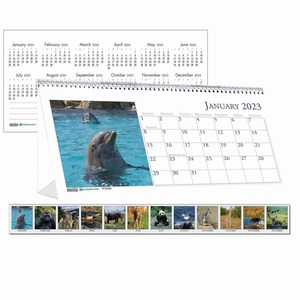 House of Doolittle Wildlife Photo Desk Top Tent Calendars