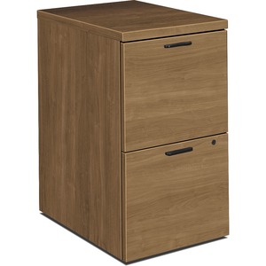 HON 10500 Series Mobile Pedestal | 2 File Drawers | 15-3/4"W | Pinnacle Finish