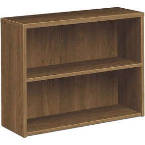 HON 10500 Series Bookcase | 2 Shelves | 36"W | Pinnacle Finish