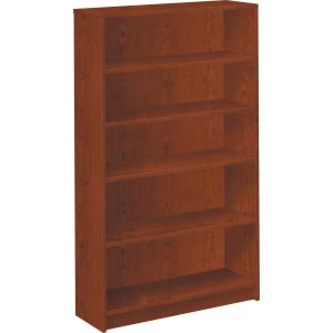 HON 1870 Series Henna Cherry Laminate Bookcase