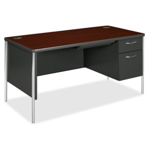 HON Mentor Single Pedestal Desk