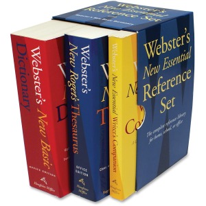 Houghton Mifflin Webster's New Essential Reference Set Reference Printed Manual - English