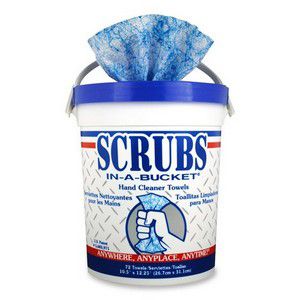 SCRUBS In-A-Bucket Hand Cleaner Towels