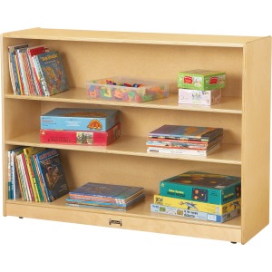 Jonti-Craft 3-Shelf Light-duty Storage Bookcase