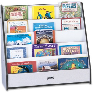 Jonti-Craft Rainbow Accents Laminate 5-shelf Pick-a-Book Stand