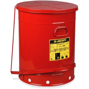 Justrite Just Rite 21-Gallon Oily Waste Can