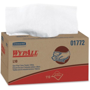 Wypall GeneralClean L10 Light Cleaning Towels - Pop-Up Box