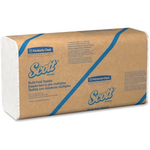 Scott 100% Recycled Fiber Multifold Paper Towels with Absorbency Pockets