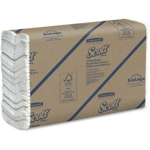 Scott 100% Recycled Fiber C-Fold Towel