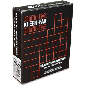 Kleer-Fax Plastic 1/3 Cut Hanging Folder Tabs