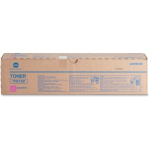 Konica Minolta (TN612M) Magenta Toner Cartridge (25,000 Yield)