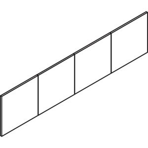 Lacasse C.A. Set of 4 Doors for Hutch