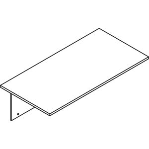 Lacasse C.A. Rectangular Surface with Modesty Panel