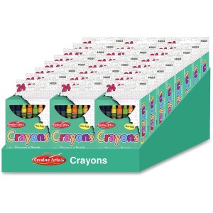 CLI Creative Arts Crayons Display