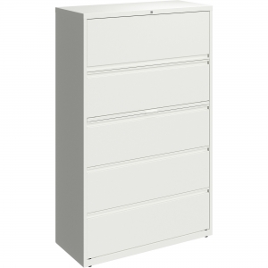 Lorell Fortress Series Lateral File w/Roll-out Posting Shelf