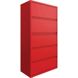 Lorell Fortress Series Lateral File w/Roll-out Posting Shelf