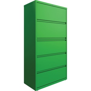 Lorell Fortress Series Lateral File w/Roll-out Posting Shelf