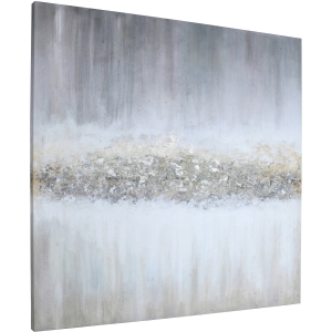 Lorell Raining Sky Frameless Abstract Art