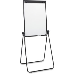 Lorell 2-sided Dry-Erase Easel with Flip-Chart Clip