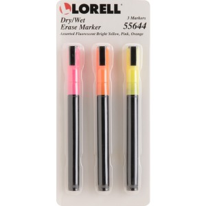 Lorell Dry/Wet-Erase Markers
