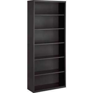 Lorell Fortress Series Charcoal Bookcase