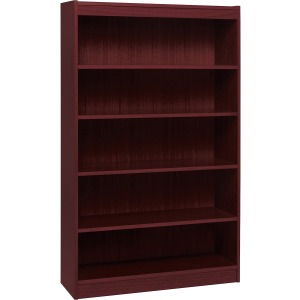 Lorell Panel End Hardwood Veneer Bookcase