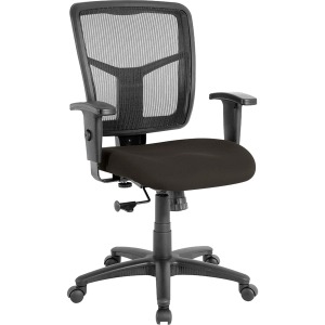 Lorell Managerial Mesh Mid-back Chair