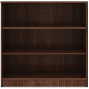 Lorell Walnut Laminate Bookcase