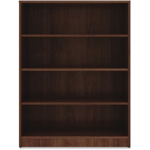 Lorell Walnut Laminate Bookcase