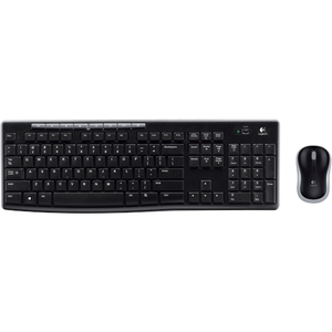 Logitech MK270 Wireless Keyboard and Mouse Combo for Windows, 2.4 GHz Wireless, Compact Mouse, 8 Multimedia and Shortcut Keys, 2-Year Battery Life, for PC, Laptop