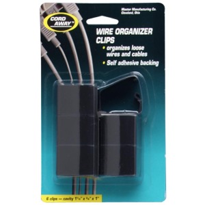 CordAway Locking-Latch Wire Clips