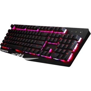 Mad Catz The Authentic S.T.R.I.K.E. 2 Membrane Gaming Keyboard - Black