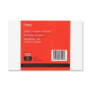 Mead Printable Index Card - White