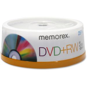 Memorex 4x DVD+RW Media