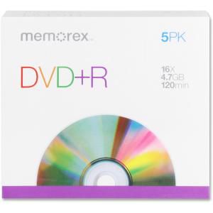 Memorex 16x DVD+R Media