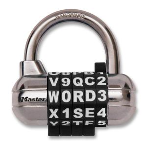 Master Lock Combination Alpha Padlock