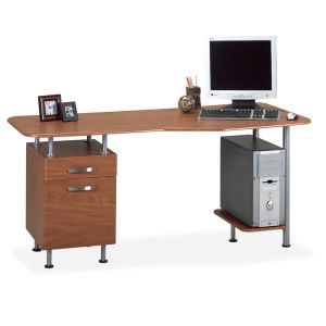 Mayline Compact Box/File Desk Computer Workstation
