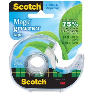 Scotch Magic Greener Tape in Dispenser