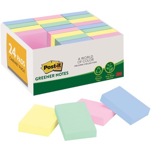 Post-it® Greener Notes Value Pack - Beachside Cafe Color Collection