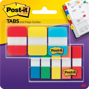 Post-it® Tabs and Flags Combo Pack