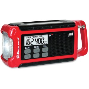 Midland ER210 E+Ready Compact Emergency Crank Weather Radio