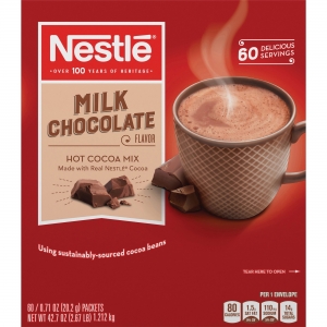 Nestle® Milk Chocolate Single-Serve Hot Chocolate Packets