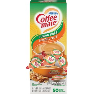 Coffee mate Sugar Free Hazelnut Flavored Creamer Singles