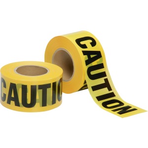 SKILCRAFT 2 mil CAUTION Barricade Tape