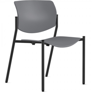 9 to 5 Seating Shuttle Armless Stack Chair with Glides