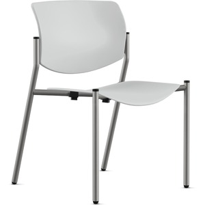 9 to 5 Seating Shuttle Armless Stack Chair with Glides