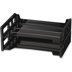 Officemate Side-Loading Desk Trays, 2PK